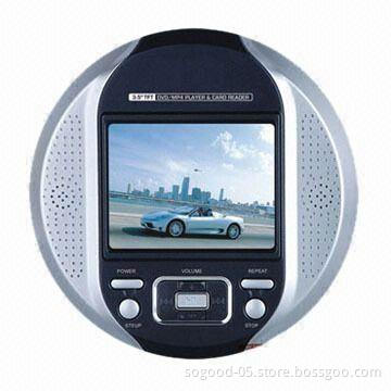 Portable DVD Player with Remote Control and A/V Out Function